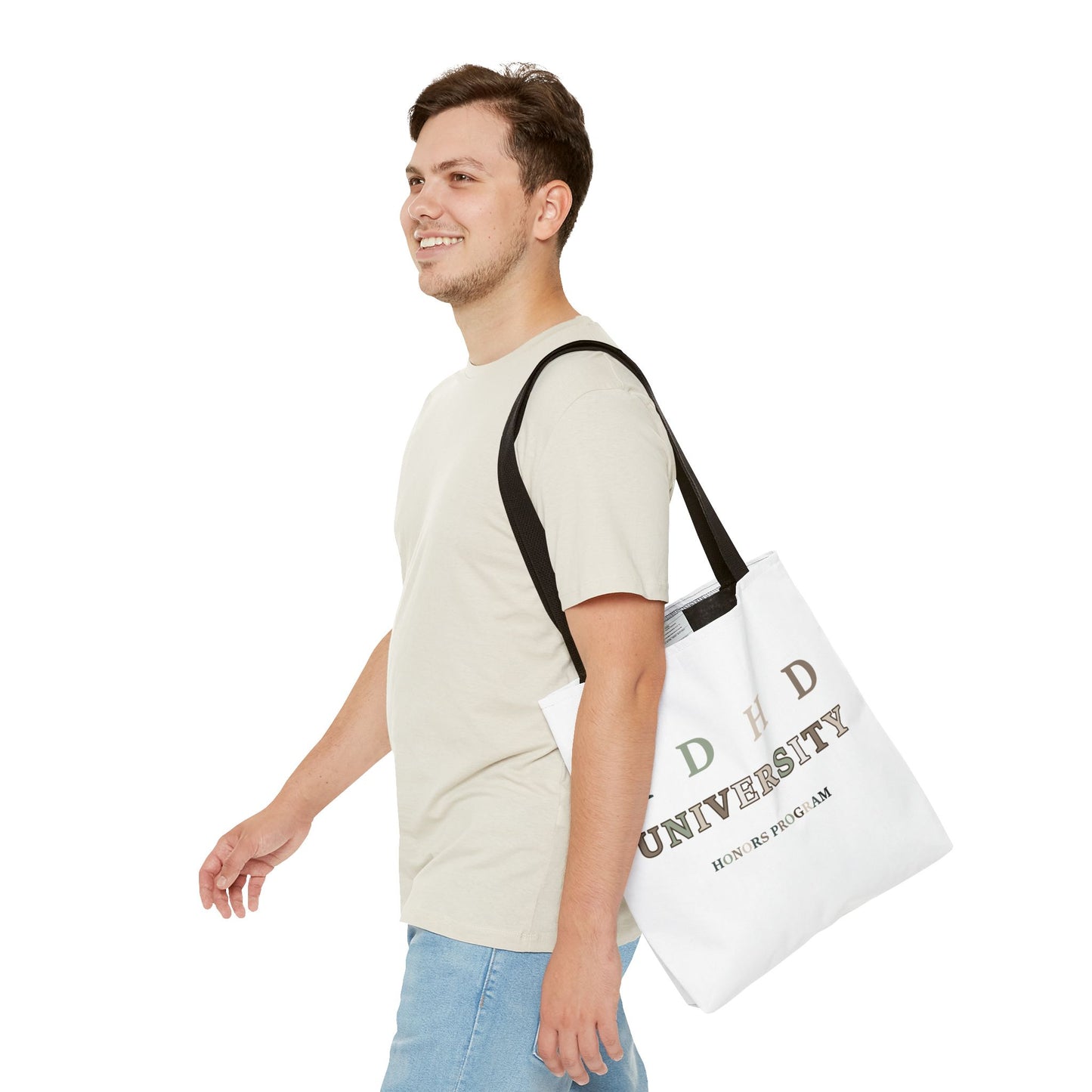 ADHD University Tote Bag - Perfect for Students, Gifts for Graduates, School Spirit, Eco-Friendly Shopping, Academic Pride