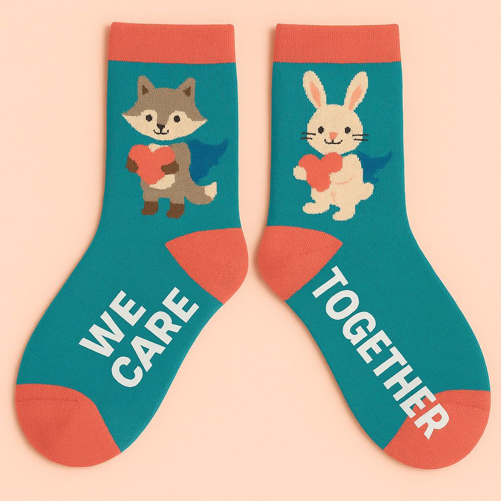 We care together socks - kids