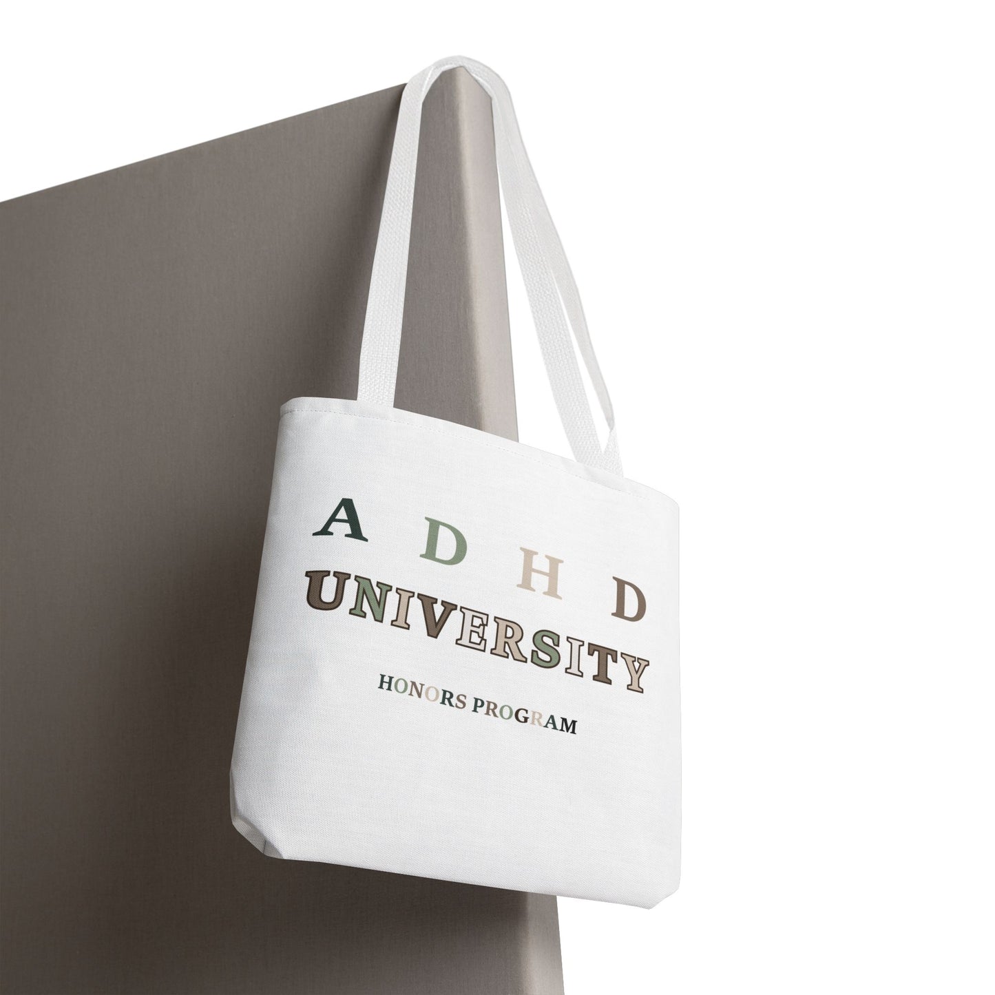 ADHD University Tote Bag - Perfect for Students, Gifts for Graduates, School Spirit, Eco-Friendly Shopping, Academic Pride