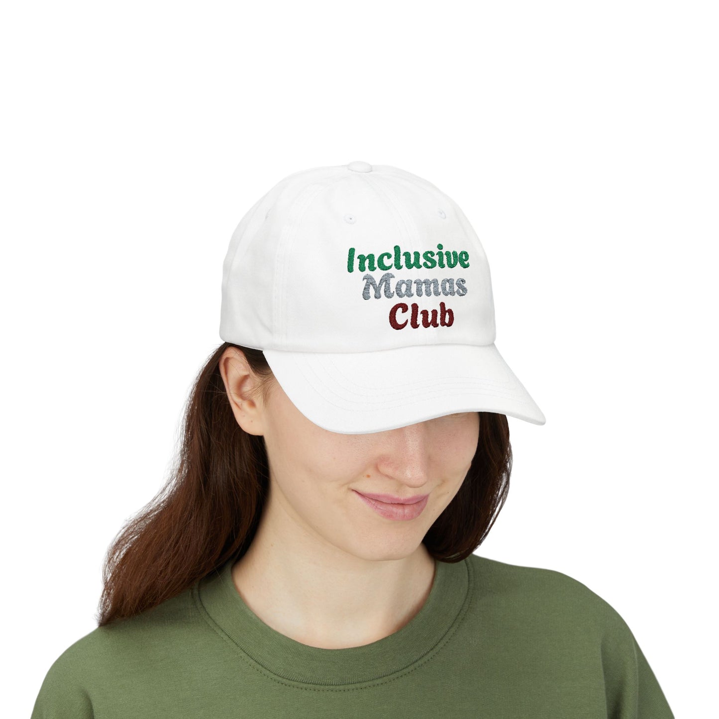 Inclusive Mamas Club Cap - Stylish and Comfortable Dad Hat for Moms, Gender Equality, Parenting Events, Gifts for New Moms, Casual Wear