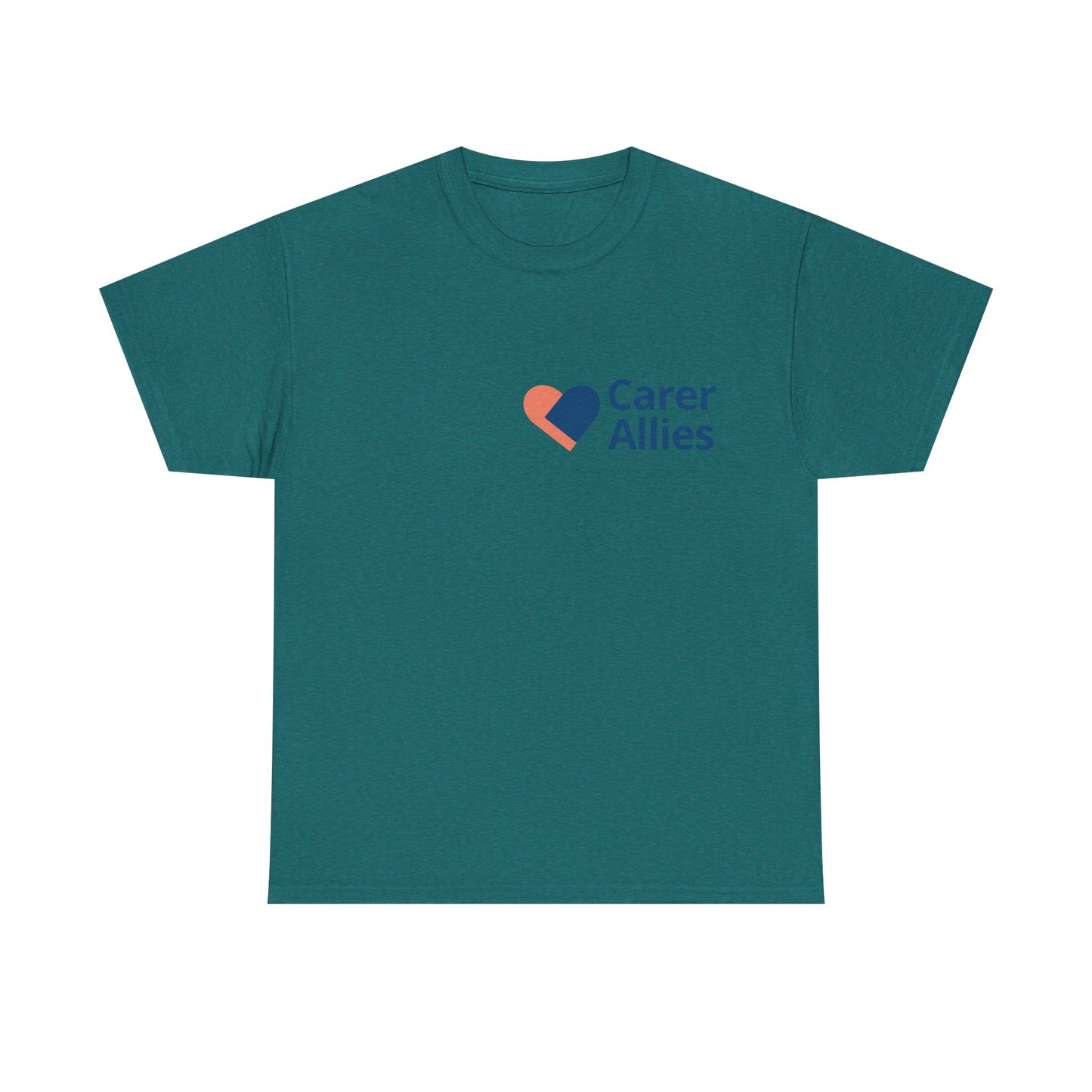 Heartfelt Unisex Heavy Cotton Tee - Empathetic Allies, Inclusive Wear, Gift for Caregivers, Supportive Apparel, Everyday Comfort Tee