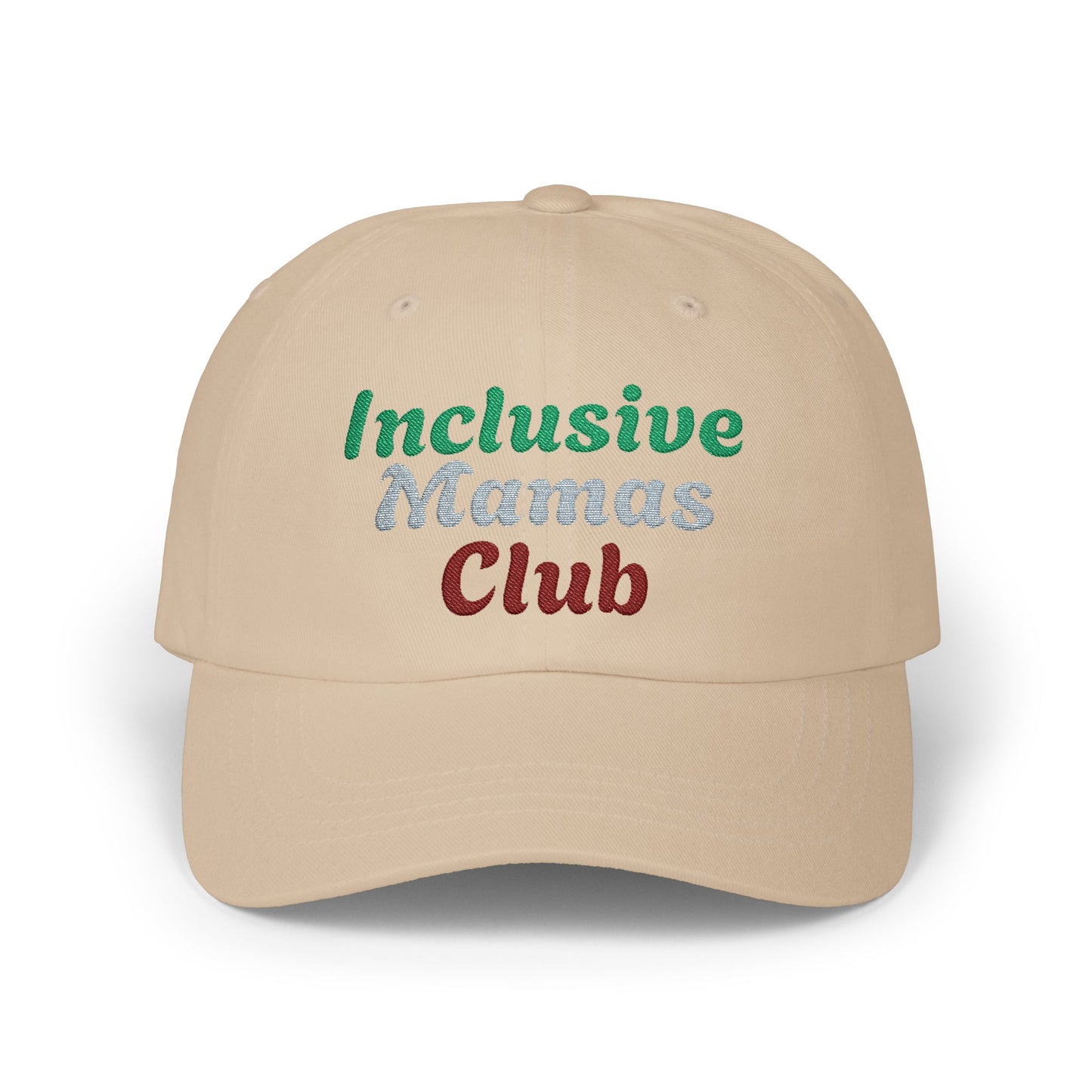 Inclusive Mamas Club Cap - Stylish and Comfortable Dad Hat for Moms, Gender Equality, Parenting Events, Gifts for New Moms, Casual Wear
