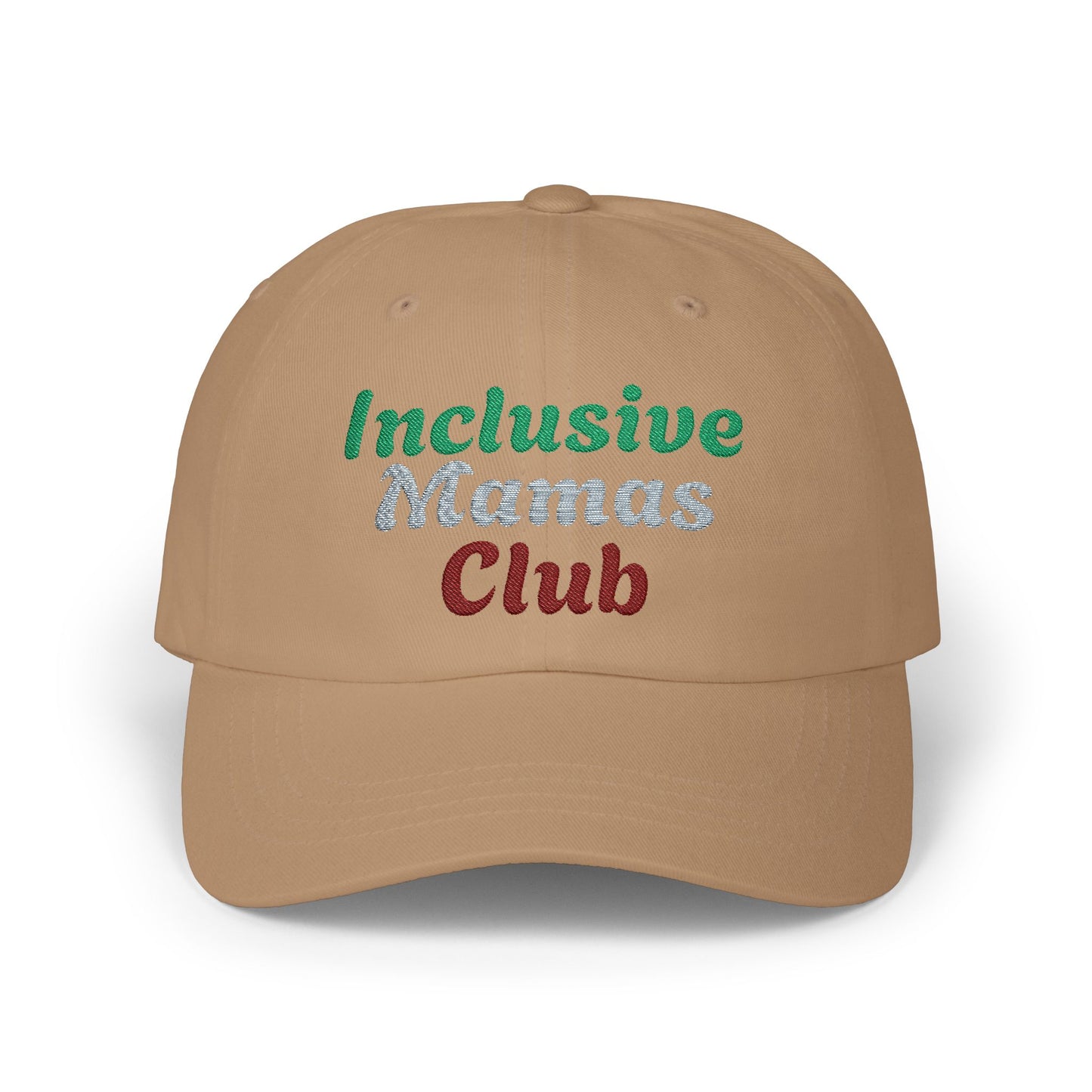 Inclusive Mamas Club Cap - Stylish and Comfortable Dad Hat for Moms, Gender Equality, Parenting Events, Gifts for New Moms, Casual Wear