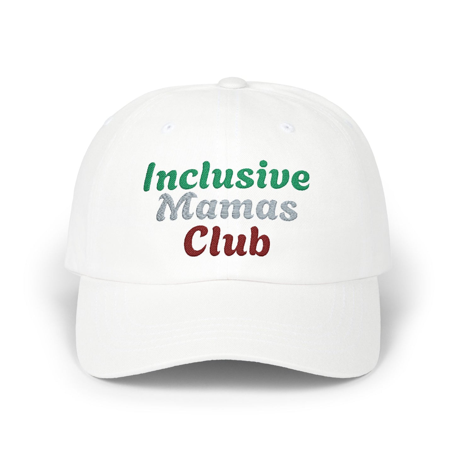 Inclusive Mamas Club Cap - Stylish and Comfortable Dad Hat for Moms, Gender Equality, Parenting Events, Gifts for New Moms, Casual Wear