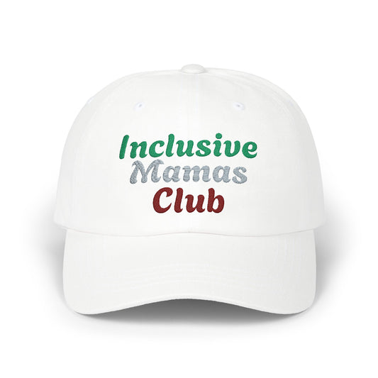 Inclusive Mamas Club Cap - Stylish and Comfortable Dad Hat for Moms, Gender Equality, Parenting Events, Gifts for New Moms, Casual Wear