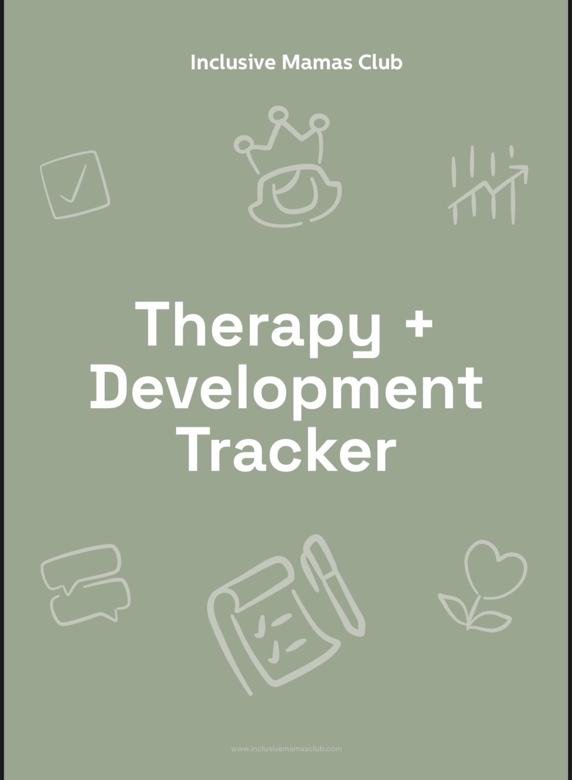 Therapy + Development Tracker - DIGITAL DOWNLOAD