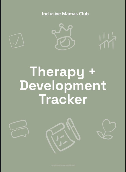 Therapy + Development Tracker - DIGITAL DOWNLOAD