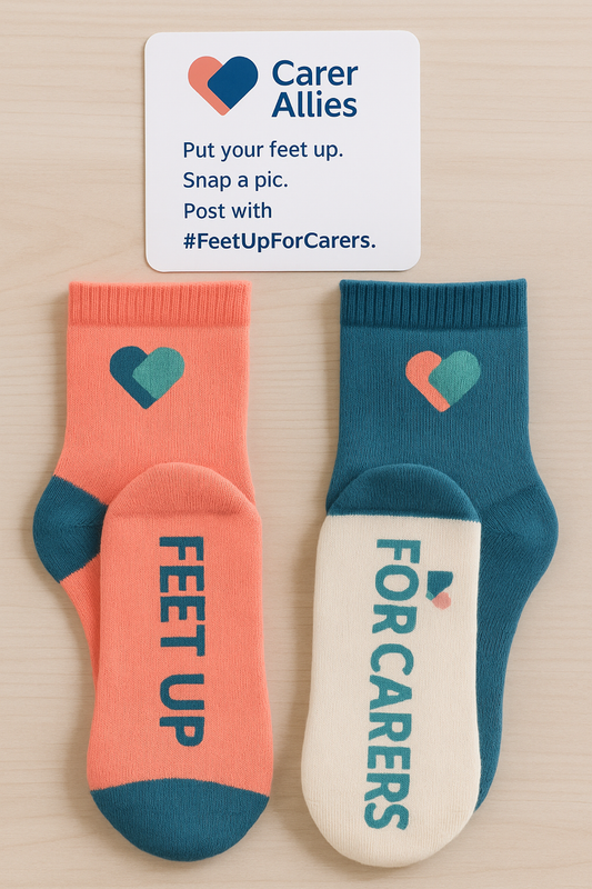Feet Up for Carers Socks - Adults