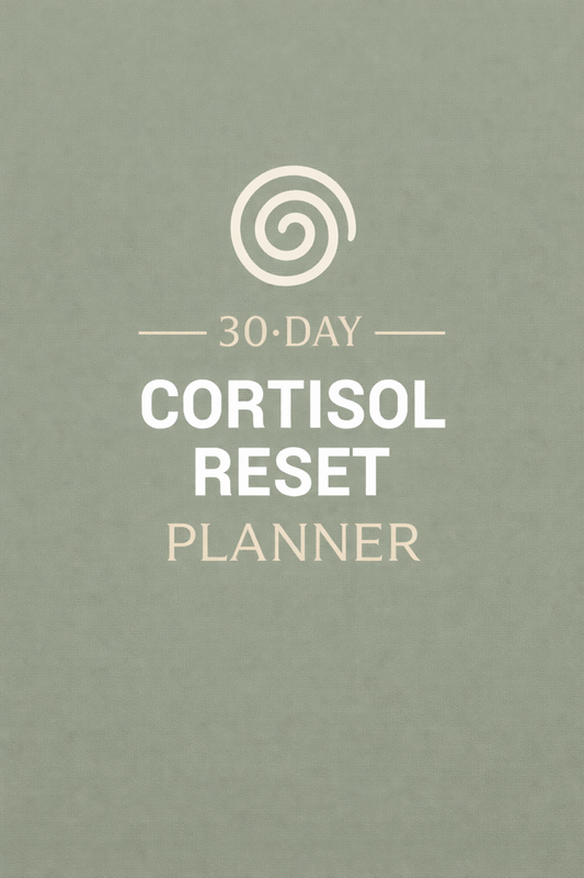 The Bright Side 30-Day Cortisol Reset planner Insert